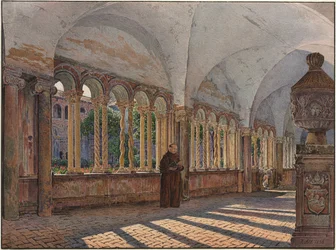 Uitzicht op het Klooster van San Giovanni in Laterano, Rome