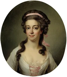 Portret van gravin Maria Eleonora Lewenhaupt, née Koskull 1765-1823