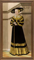 Portret van Anna von Rosental, 1529