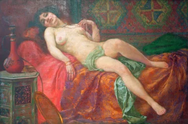 Rustende odalisk