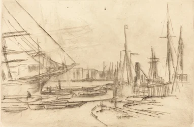 Een schets van Billingsgate, 1878