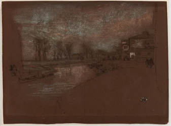 Campo Sta. Marta - Winteravond, 1879-1880