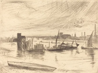 Vroege ochtend, Battersea