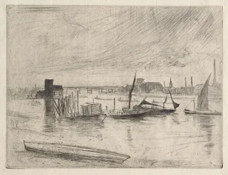 Vroege Ochtend Battersea, 1861