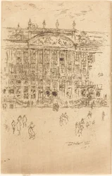 Grote Markt, Brussel, 1887