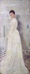 Harmonie in Wit en Blauw, c.1860