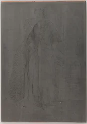 La Mere Gerard. Een van de Twaalf Etsen uit de Natuur, 1857-1858