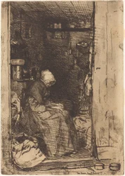 La Vieille aux Loques, 1858