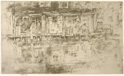 Lang Huis, Ververijen, Amsterdam, 1889