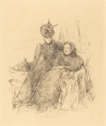 Moeder en dochter, 1897