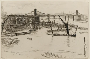 Oude Hungerford Brug, 1861