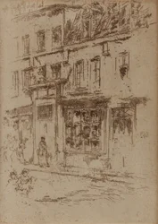 Petite Rue au Beurre, Brussel, 1887