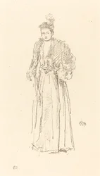 Portretstudie: Miss Charlotte R. Williams, 1892
