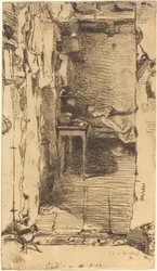 Voddenrapers, Quartier Mouffetard, Parijs, 1858