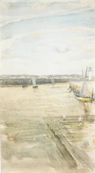Scène op de Mersey
