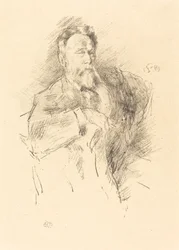 Schets van William E. Henley, 1896