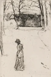 Speke Hall: De Laan, 1870