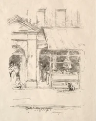 De slagershond, 1896