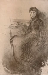 Het bureau, ca. 1870, 1904
