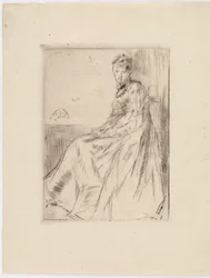 De Brief Maud, zittend, 1873