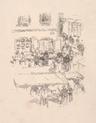 De Markt, Vitre, 1893