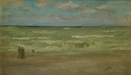 De kust, Pourville, 1899