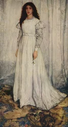 Het meisje in het wit, 1862