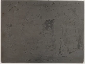 Titel van de Franse Set, 1858