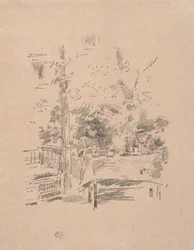 Tête-à-tête in de tuin, 1894