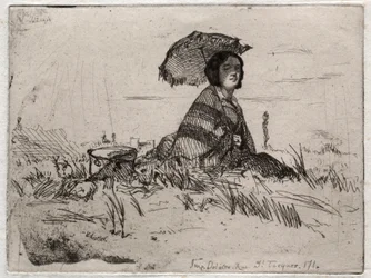 Twaalf etsen uit de natuur: En Plein Soleil, 1858