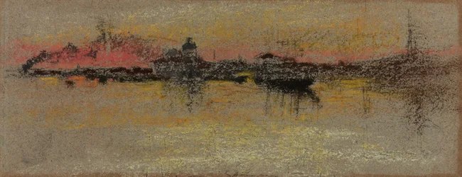 Venetië: Zonsopgang op de Rialto, 1880