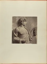 Antinous, bas-reliëf van de stad Albani