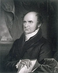 Levi Woodbury, gegraveerd door Robert E. Whitechurch (1814-c.83)