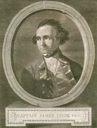 Portret van Kapitein James Cook