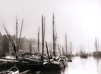 Kanalboten, Rotterdam, 1898