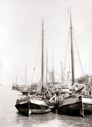 Kanalboten, Rotterdam, 1898