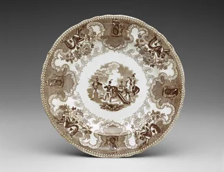 Bord, ca. 1837-44