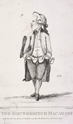De Houndsditch Macaroni, 1772