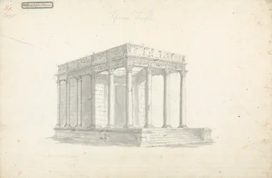 Pl. VIII Tempel van Jupiter in Tebessa
