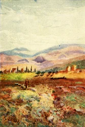 Ruïnes van Sardis - Openbaringen. iii. 1., ca. 1924