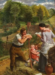 De brief van de scheepsjongen lezen (schilderij)