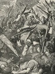 Dood van Harold bij de Slag bij Hastings