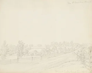 Huis van de heer W. Mains, Derwent Lake