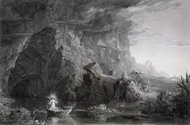 De Reis van het Leven: Kindertijd, ca. 1855