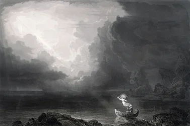 De Reis van het Leven: Ouderdom, ca. 1855
