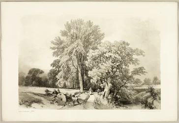 Abele en Eik, uit Het Park en het Bos