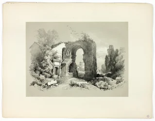 Aliscamps, W. Arles, uit Pittoreske Selecties