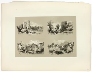 Frejus, Beaucaire, Kasteel, uit Pittoreske Selecties