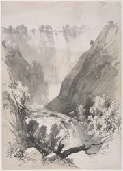 Schetsen Thuis en in het Buitenland: Watervallen van Terni