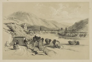 Schetsen Thuis en in het Buitenland: Algemeen Uitzicht op Trento